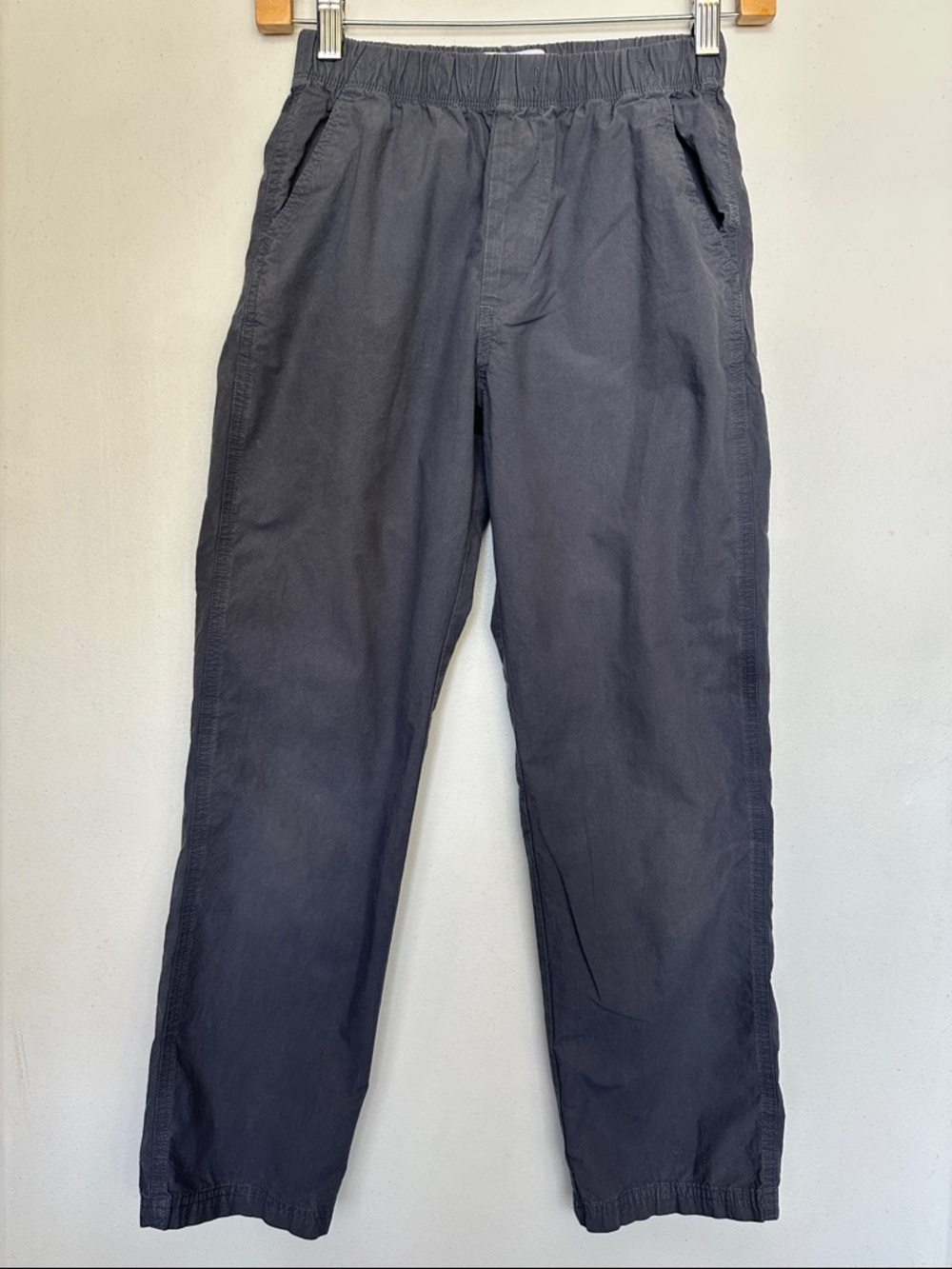 Zara Kids Charcoal Elastic-Waist Joggers with pockets